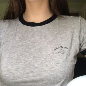 Cute grey shirt